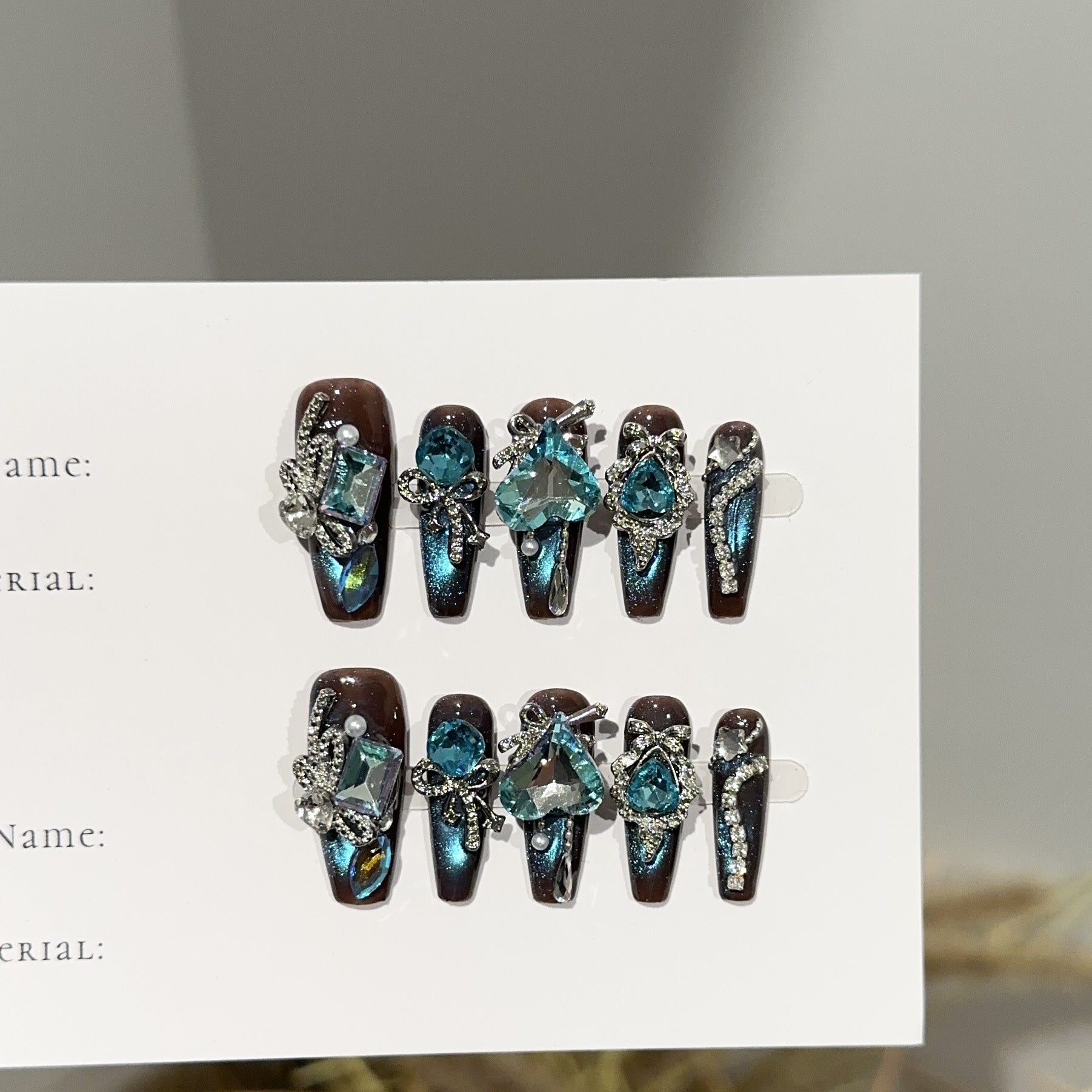 Royal Harlequin Long Coffin