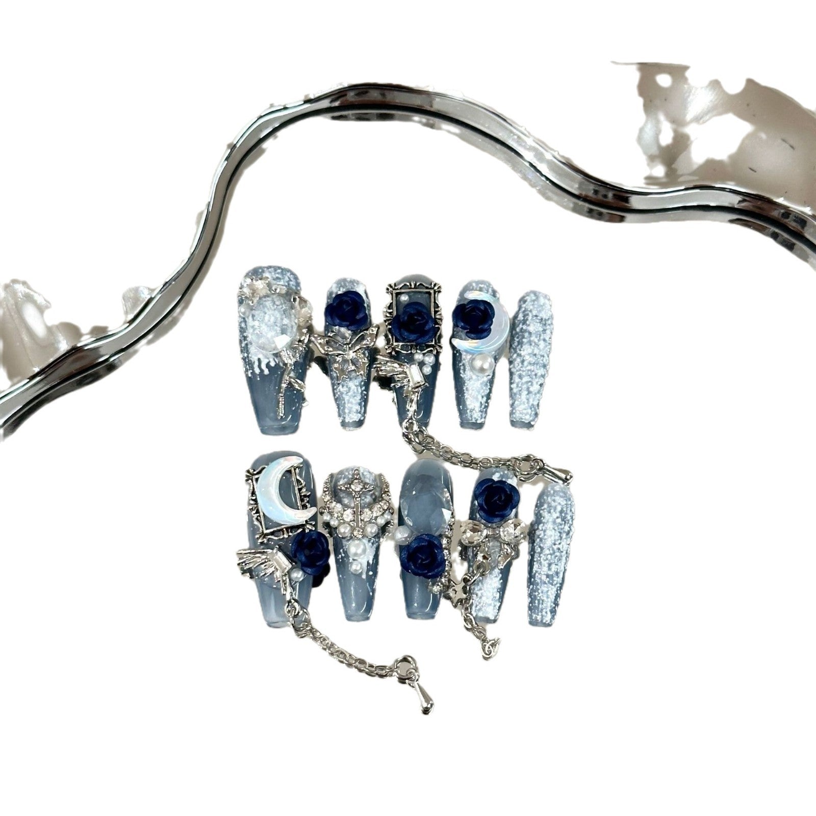 Blue Moonlight Medium Coffin