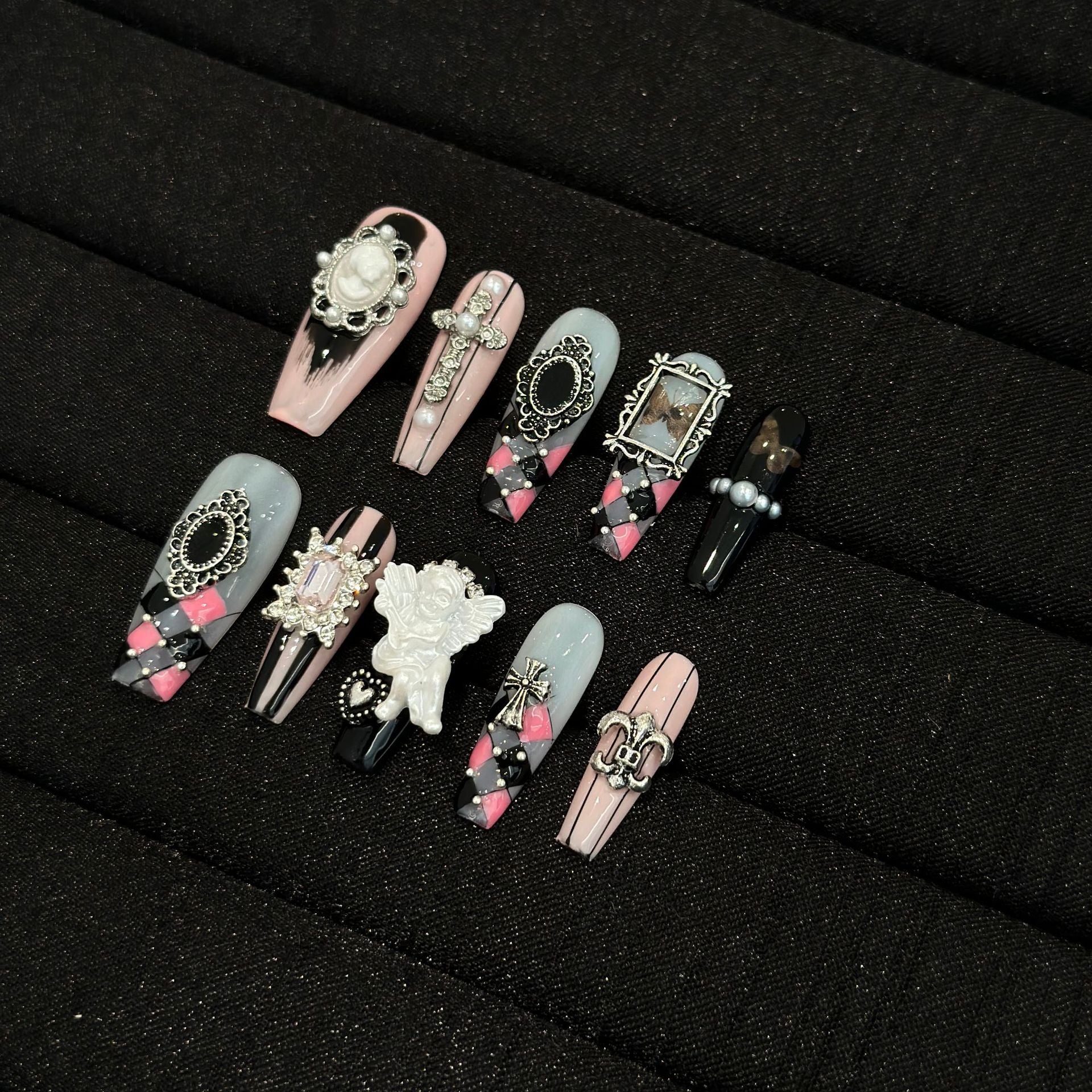 Royal Harlequin Long Coffin