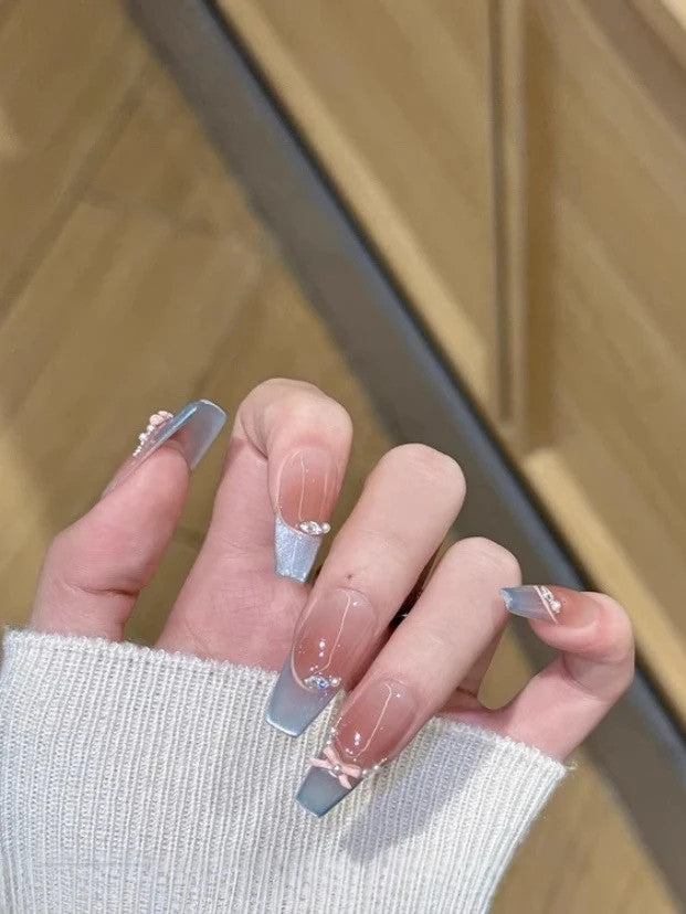 Summer French Kitsch Gradient Nude