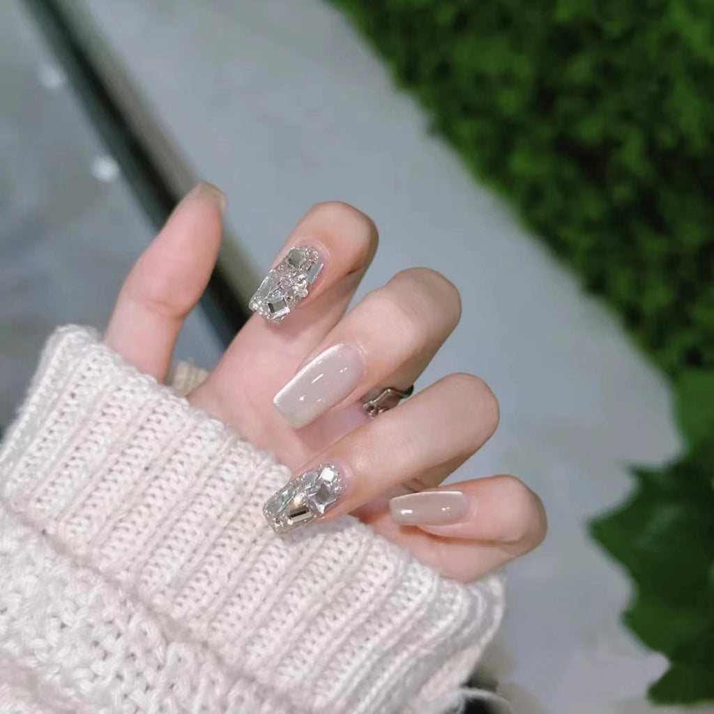 Diamond Accent Medium Squoval