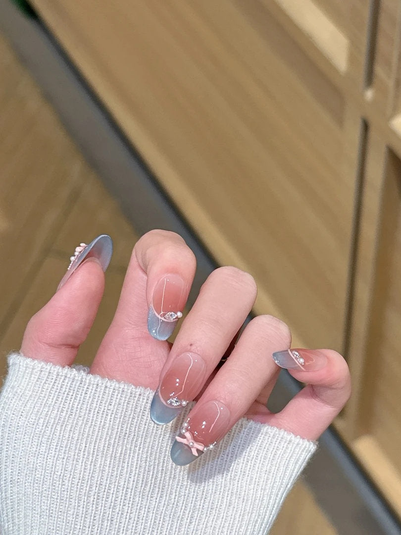 Summer French Kitsch Gradient Nude