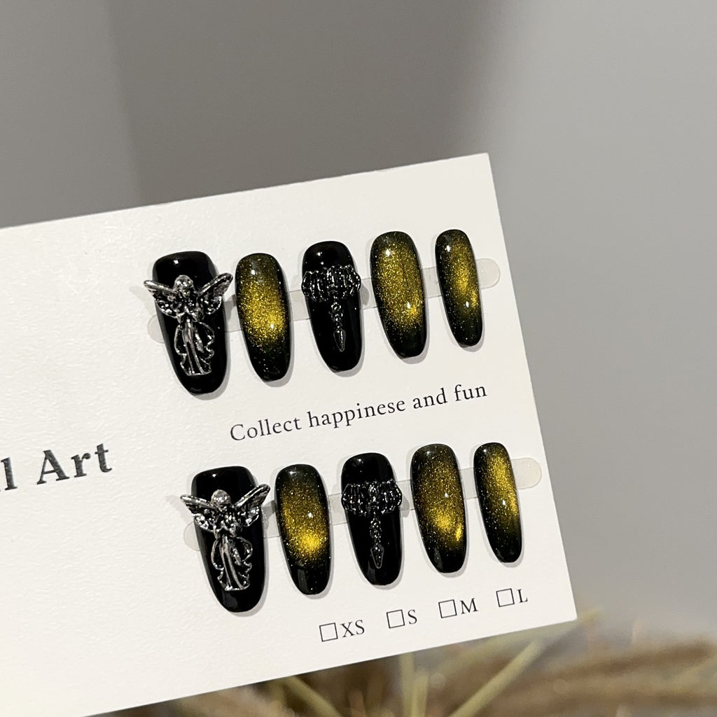 Golden Angel Medium Oval