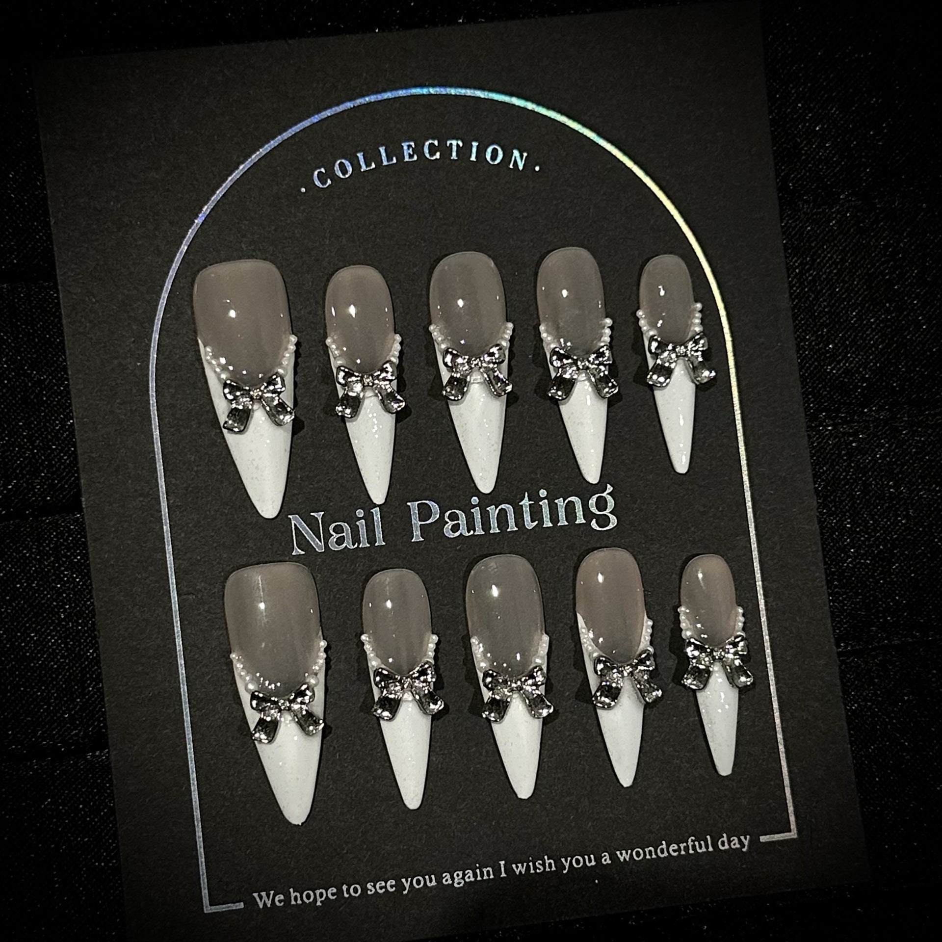 Ribbon French Long Stiletto