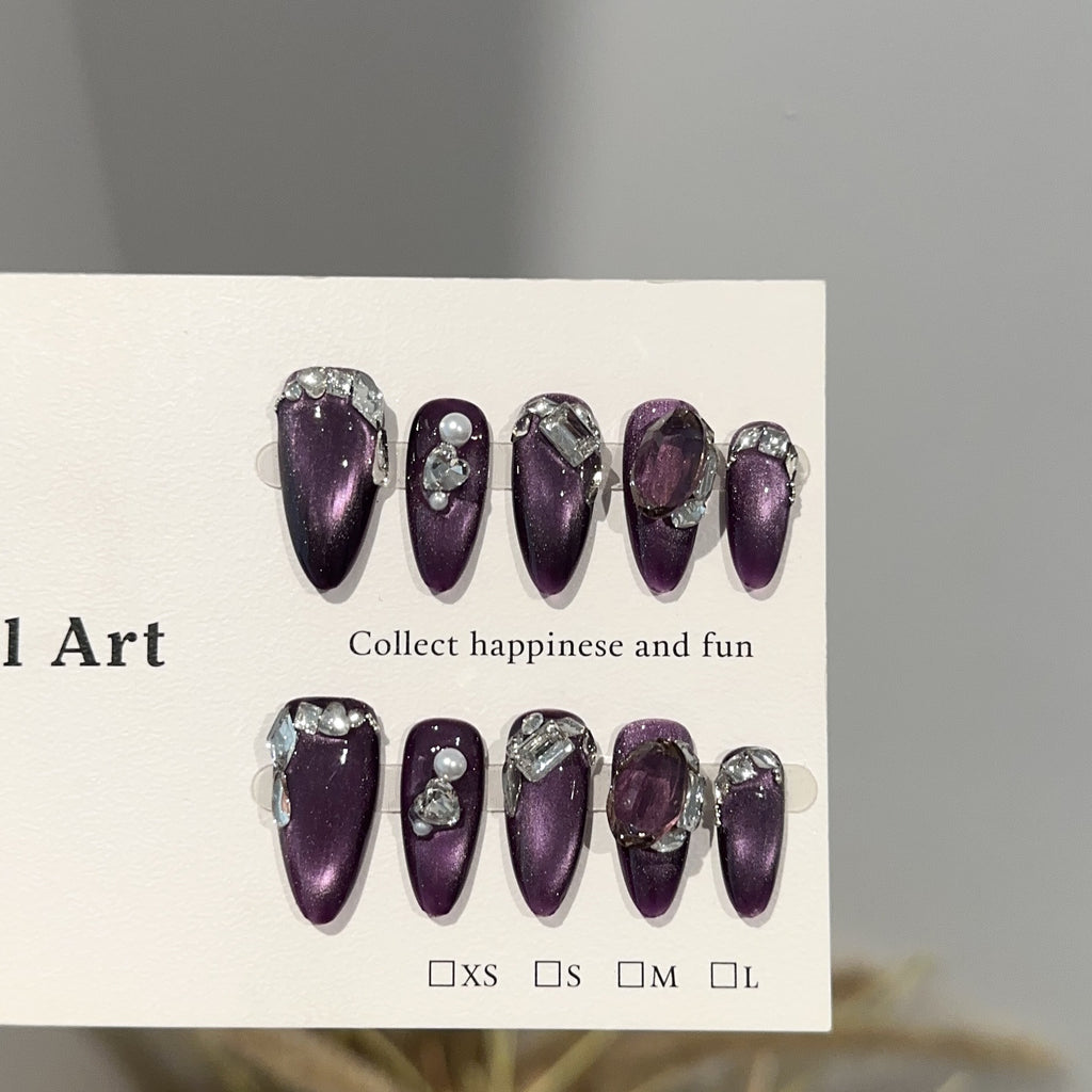 Mystic Amethyst Medium Almond