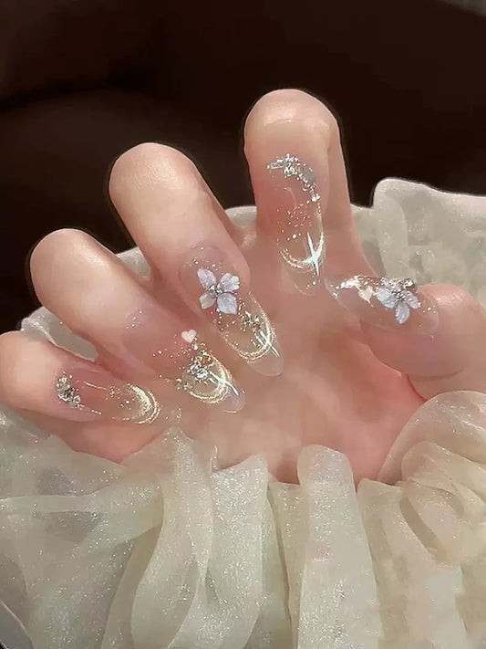 Moon Fairy Magnetic press on nails