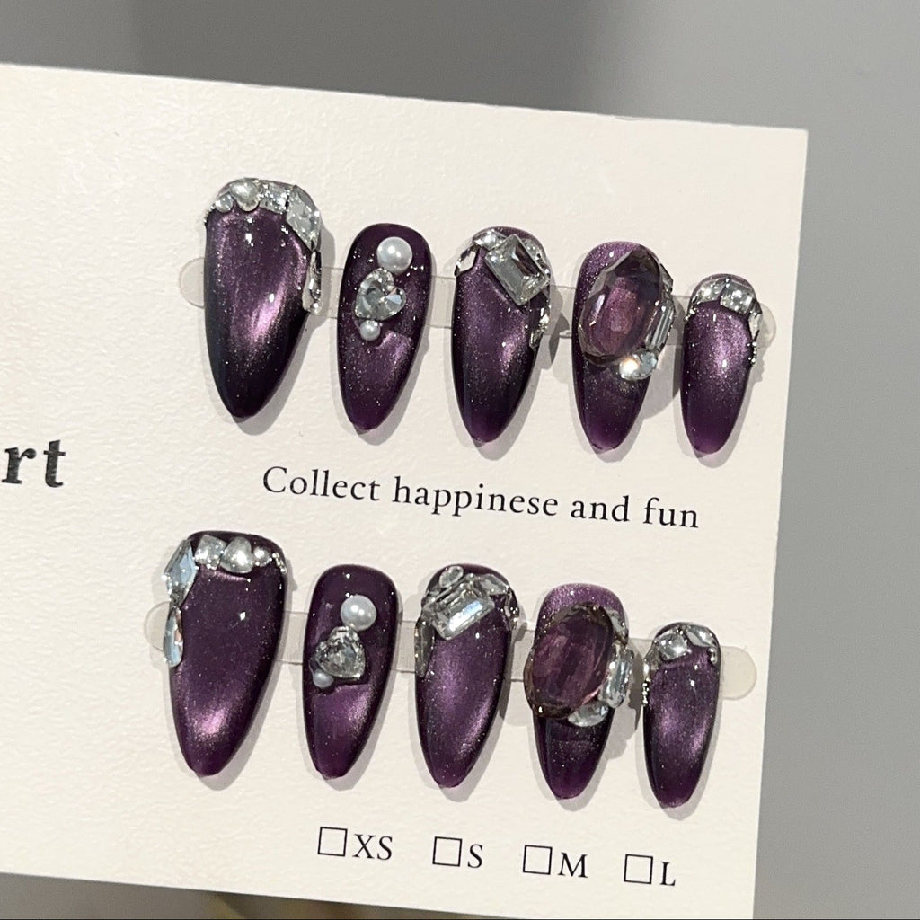 Mystic Amethyst Medium Almond