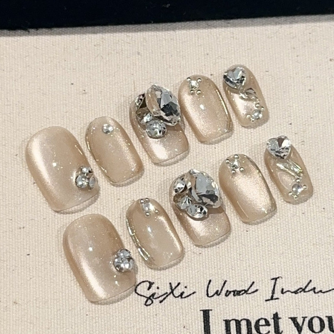 Vanilla Shimmer Short Square