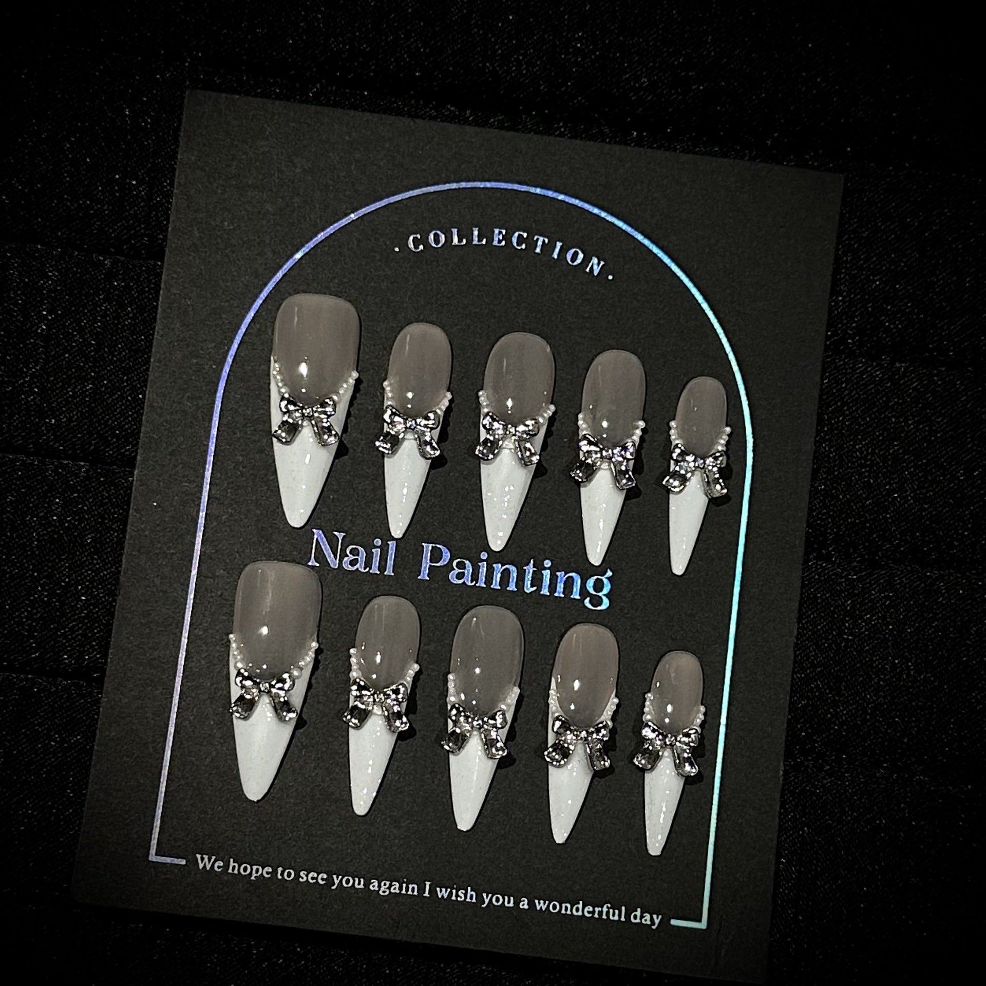 Ribbon French Long Stiletto