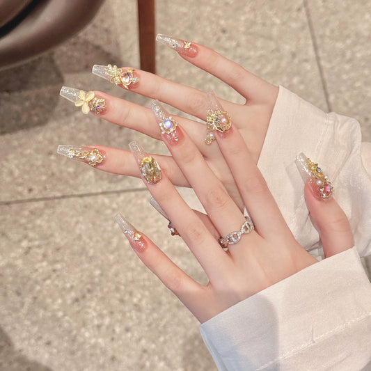 Shining Diamond Twinkle Press on nails