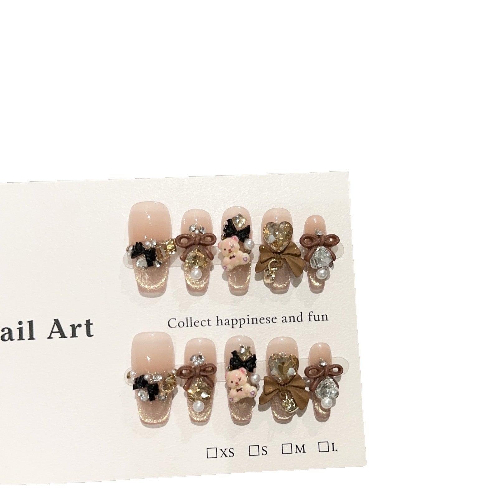 Brown Sugar Bow Medium Coffin